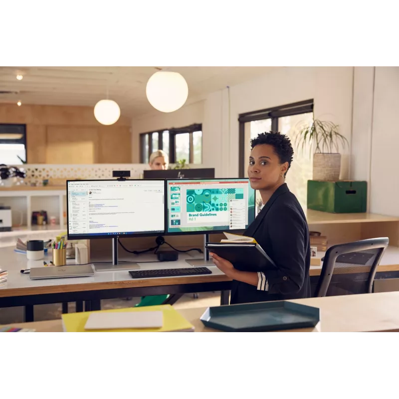 HP 625 FHD veebikaamera, 4 MP, 1920 x 1080 pikslit, Full HD, äriklass, USB, must