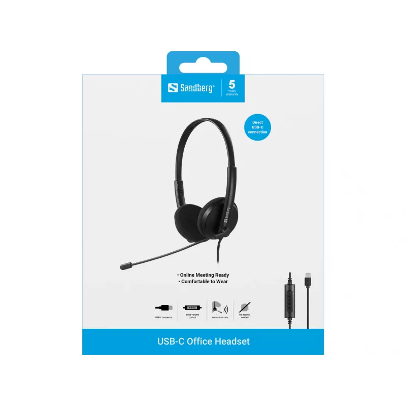 Peakomplekt Sandberg USB-C kontoripeakomplekt