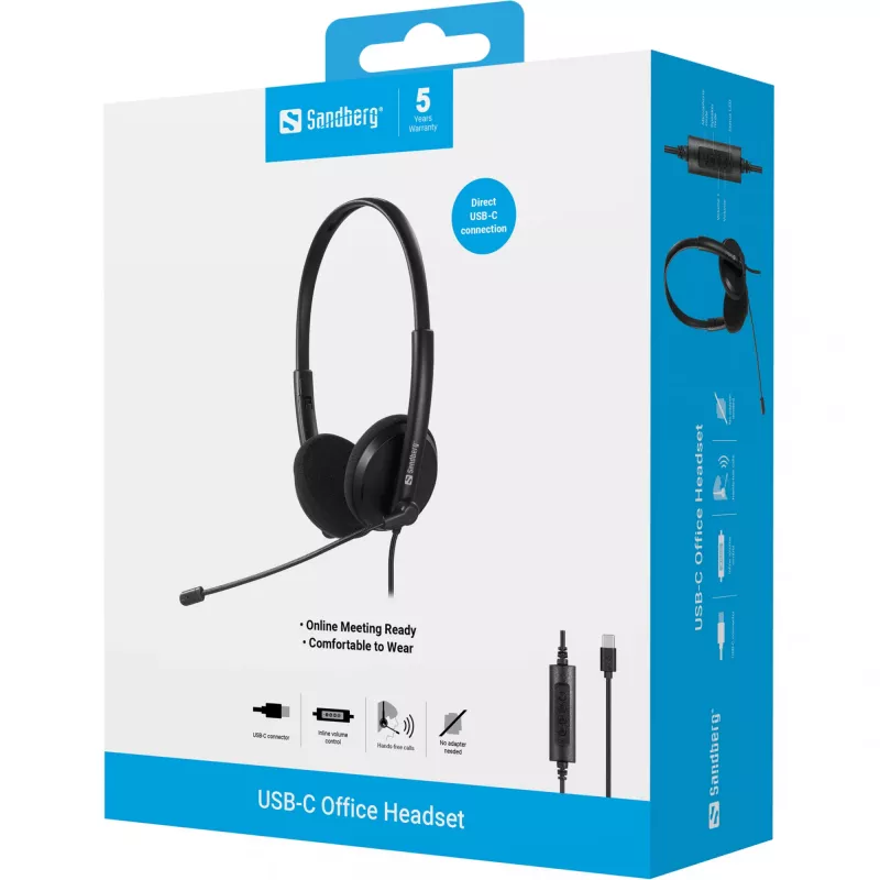 Peakomplekt Sandberg USB-C kontoripeakomplekt