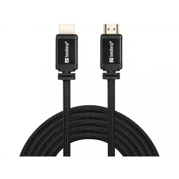 Sandberg HDMI 2.0 kaabel 19M-19M, 2 m, HDMI tüüp A (standardne), HDMI tüüp A (standardne), must