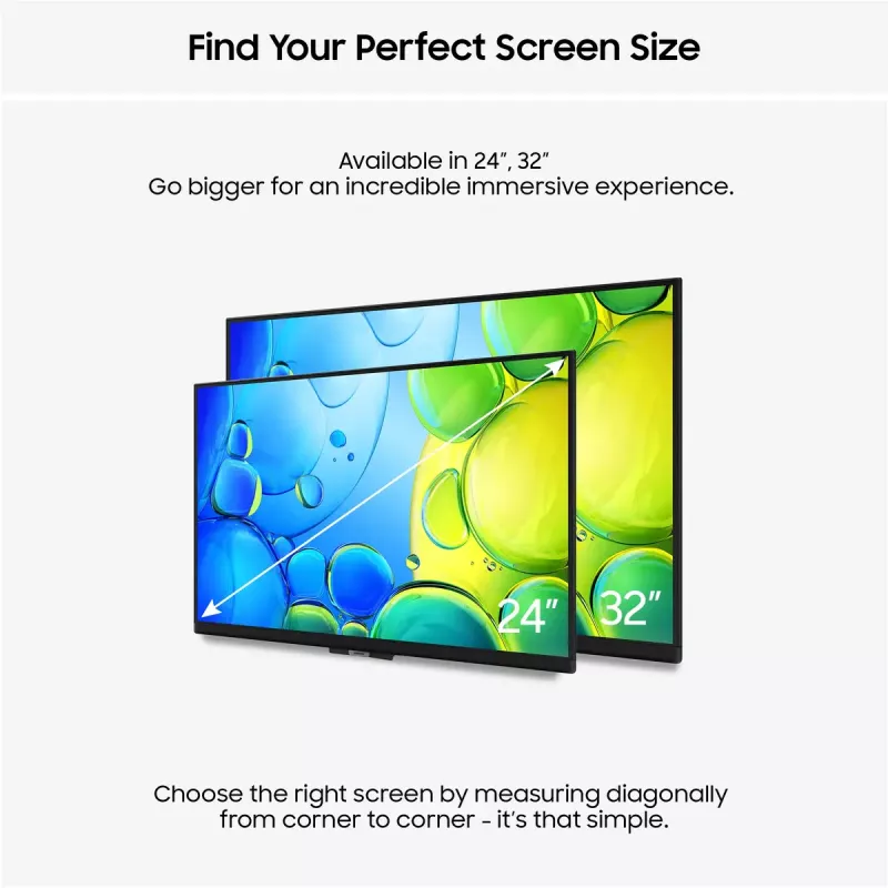 LED-televiisor Samsung UE32F6000FKXXU 32 tolli (81,3 cm) Full HD 1920x1080, Tizen, Wi‑Fi, HDR10+, 2×HDMI, 2.0ch, VESA 200×200