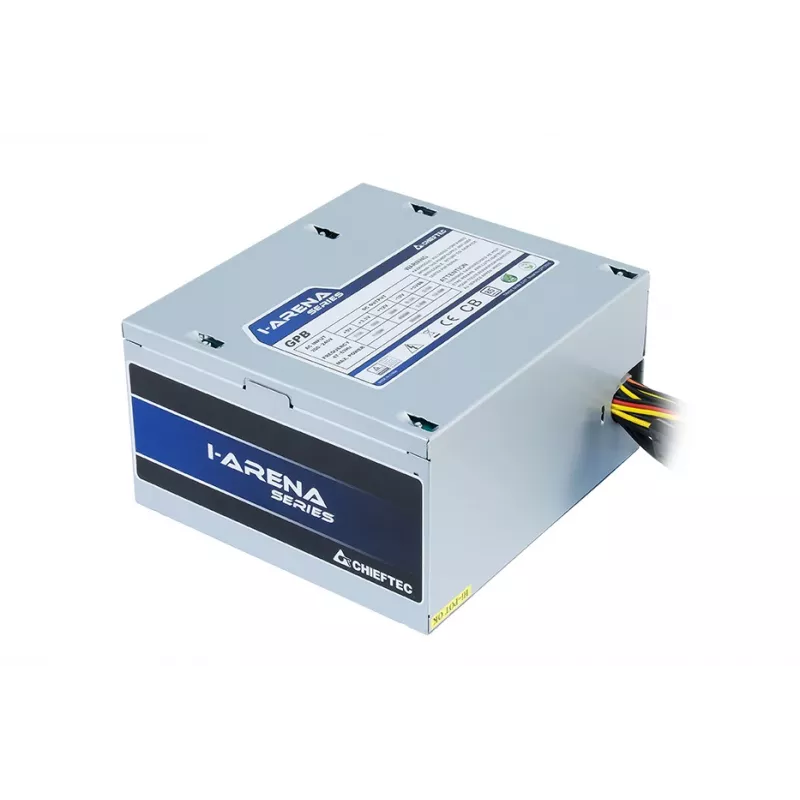 Chieftec GPB-500S toiteplokk 500 W 20+4 pin ATX PS/2 Silver