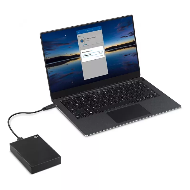 Seagate One Touch HDD 5 TB väline kõvaketas 2.5 tolli Micro-USB B 2.0/3.2 Gen 1 (3.1 Gen 1) Must