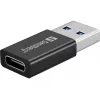 Sandberg USB-C/A DVD-seade, Must, Salv, Lauaarvuti/sülearvuti, DVD Super Multi DL, USB Type-C, CD-R, CD-ROM, CD-RW, DVD+R DL, DVD-R, DVD-R DL, DVD-RAM, DVD-ROM, DVD-RW