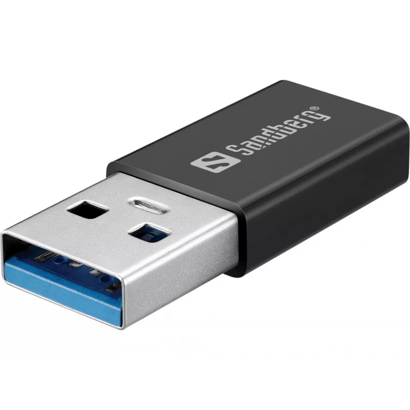 Sandberg USB-C/A DVD-seade, Must, Salv, Lauaarvuti/sülearvuti, DVD Super Multi DL, USB Type-C, CD-R, CD-ROM, CD-RW, DVD+R DL, DVD-R, DVD-R DL, DVD-RAM, DVD-ROM, DVD-RW