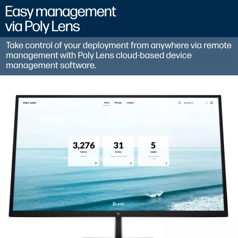HP Poly Studio V52 USB Video Bar