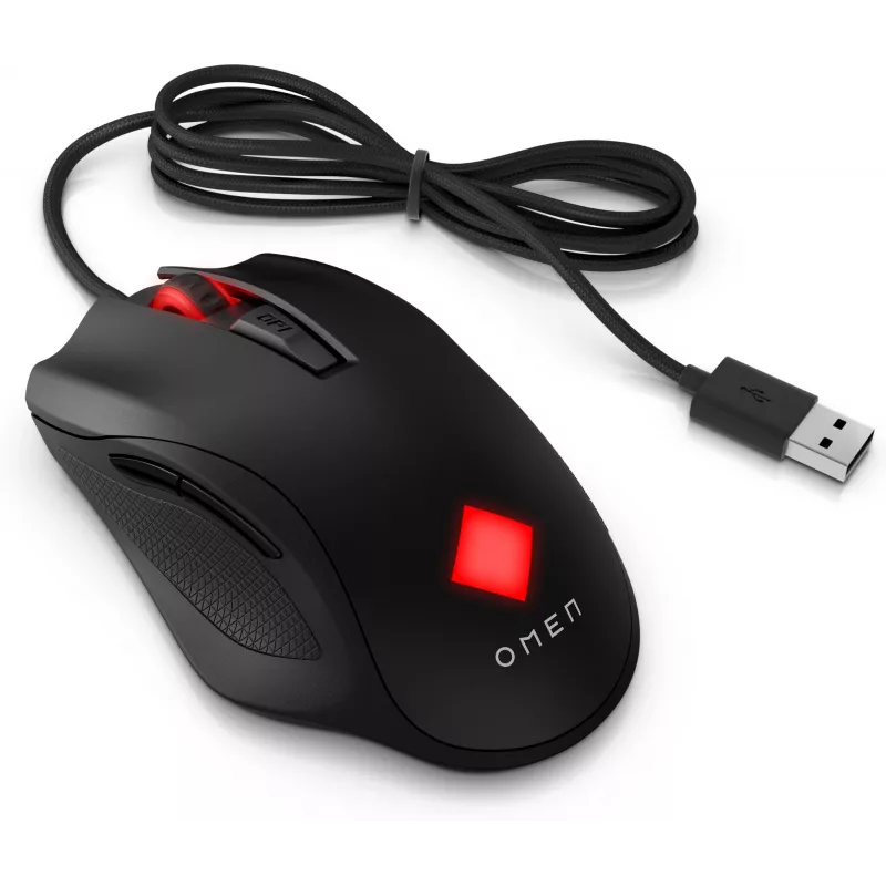 HP OMEN Vector Hiir, Paremakäeline, IR LED, USB Type-A, 16000 DPI, 1 ms, Must