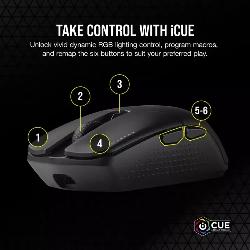 Mänguhiir Corsair KATAR ELITE Wireless