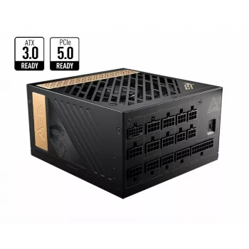 MSI MEG AI1300P PCIE5 toiteplokk 1300 W 24-pin ATX ATX Must