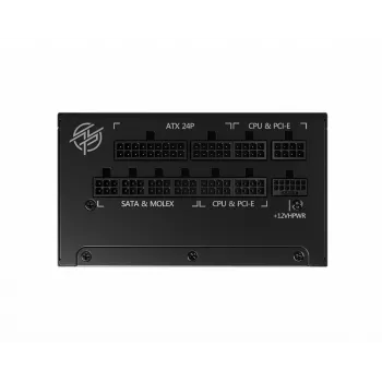 MSI MPG A850G PCIE5 toiteplokk 850 W 24-kontaktine ATX ATX Must