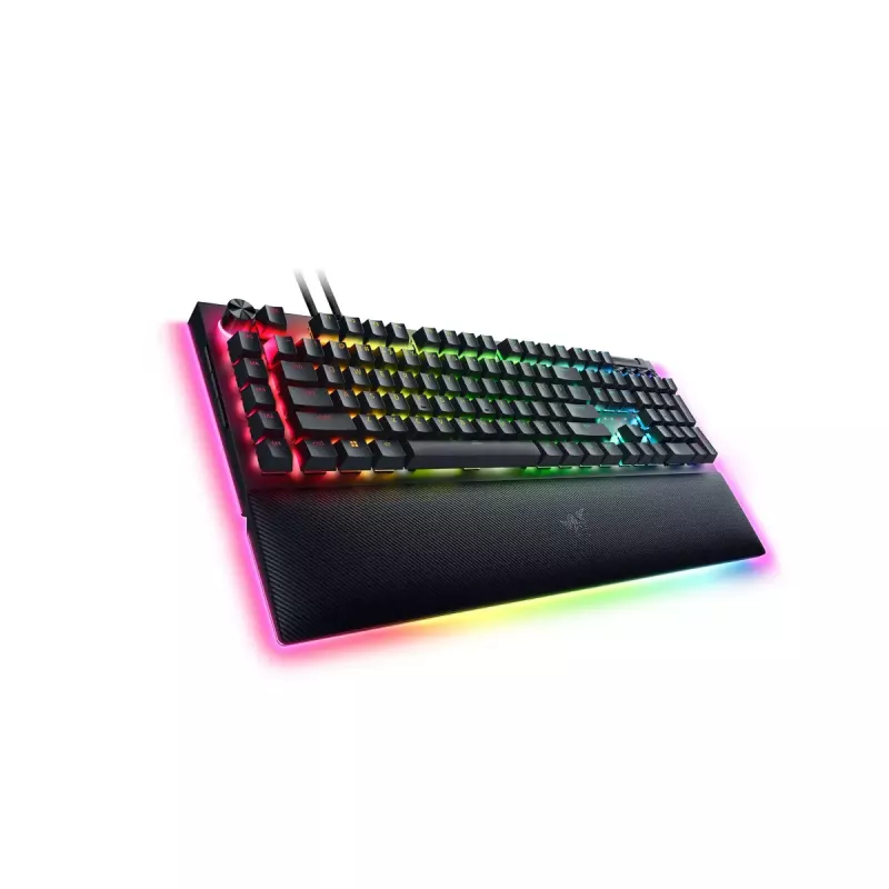 Razer MustWidow V4 Pro klaviatuur mängurile USB QWERTY US International must mehaaniline RGB LED