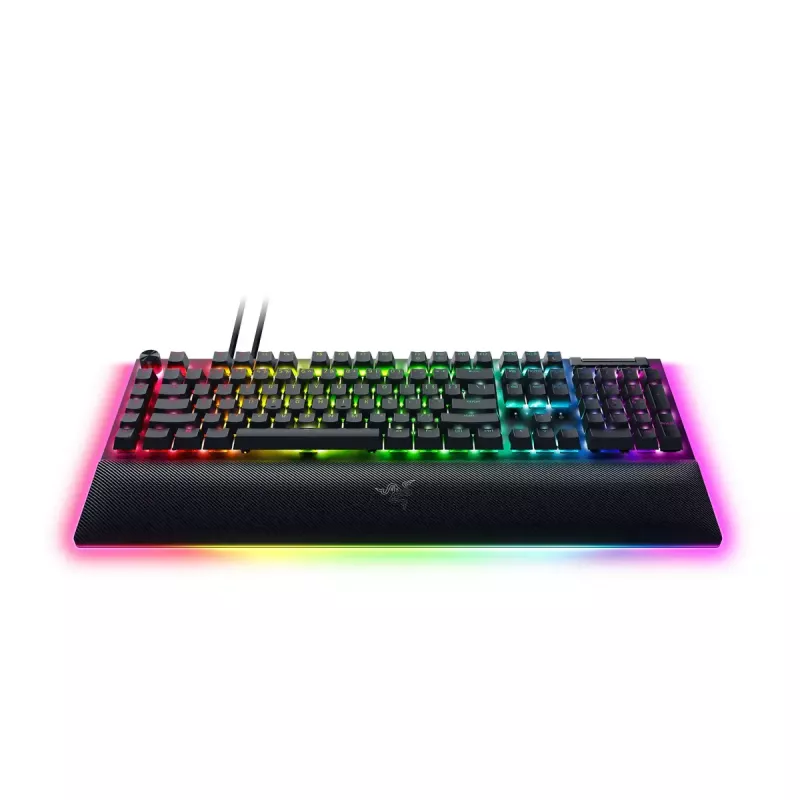 Razer MustWidow V4 Pro klaviatuur mängurile USB QWERTY US International must mehaaniline RGB LED