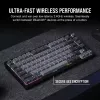 Mehaaniline mänguklaviatuur Corsair K65 PLUS WIRELESS RGB, juhtmevaba, USB, must