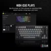 Mehaaniline mänguklaviatuur Corsair K65 PLUS WIRELESS RGB, juhtmevaba, USB, must