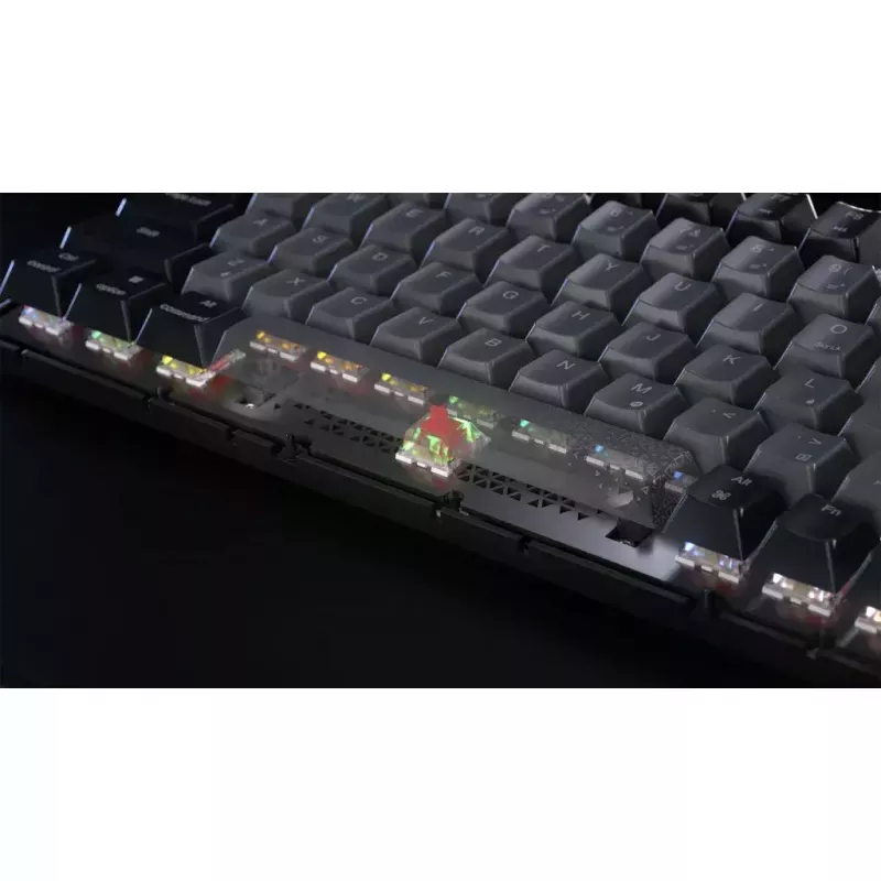 Mehaaniline mänguklaviatuur Corsair K65 PLUS WIRELESS RGB, juhtmevaba, USB, must