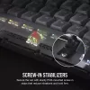 Mehaaniline mänguklaviatuur Corsair K65 PLUS WIRELESS RGB, juhtmevaba, USB, must
