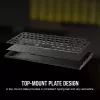 Mehaaniline mänguklaviatuur Corsair K65 PLUS WIRELESS RGB, juhtmevaba, USB, must