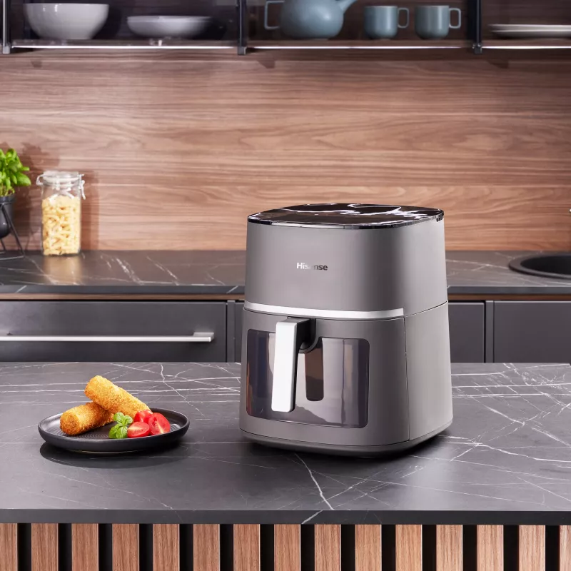 Hisense HAF1900D fritüür Üksik 7 L 1800 W Kuumaõhufritüür Must