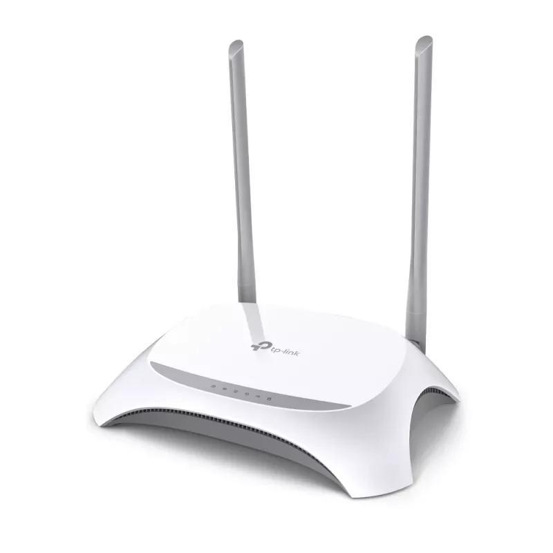 TP-Link TL-MR3420 traadita ruuter Fast Ethernet Üheribaline (2,4 GHz) Must, Valge