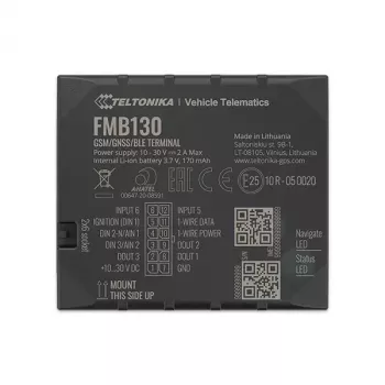 GPS-jälgija Teltonika FMB130 Auto Must