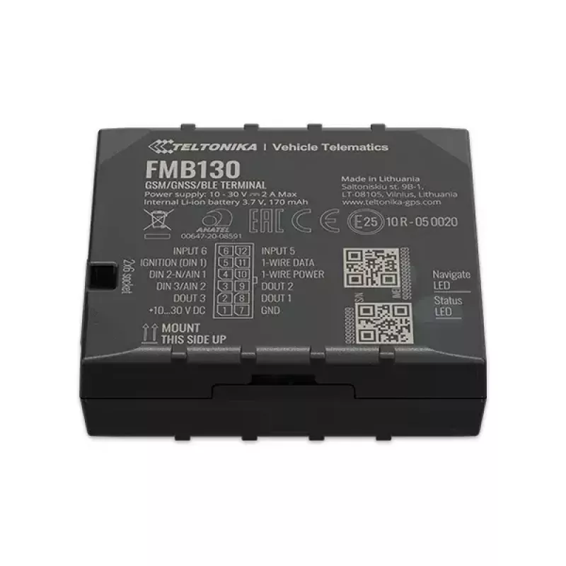 GPS-jälgija Teltonika FMB130 Auto Must