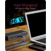 ICY BOX IB-DK8801-TB4 Juhtmega Thunderbolt 4 Antratsiit, Must