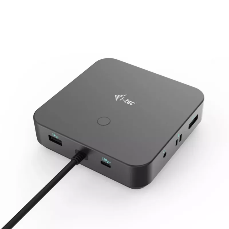 i-tec USB-C HDMI Dual DP dokkimisjaam toiteedastusega 100 W
