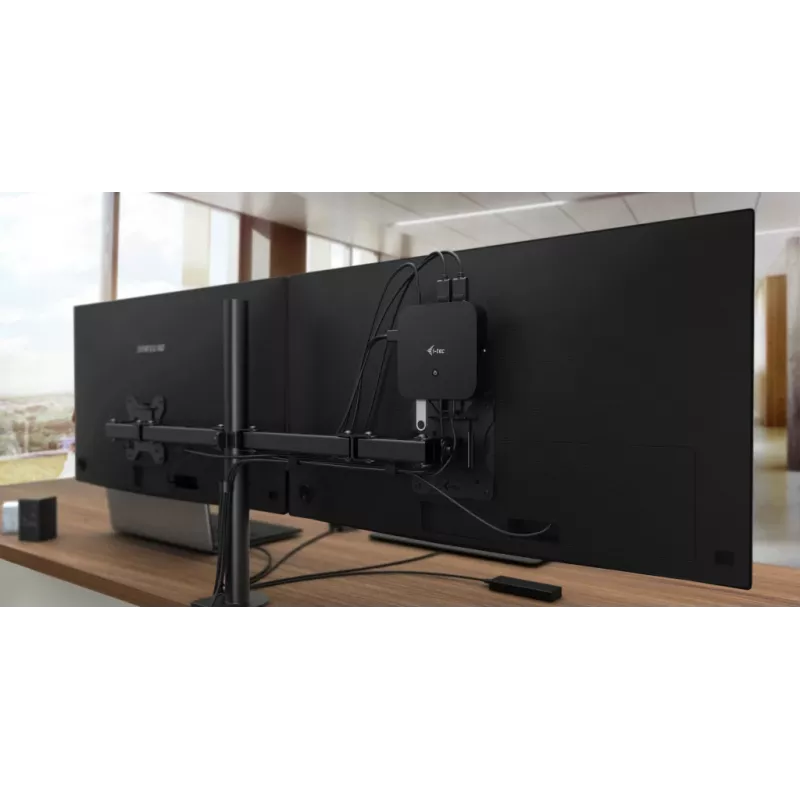 i-tec USB-C HDMI Dual DP dokkimisjaam toiteedastusega 100 W
