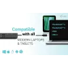 i-tec USB-C HDMI Dual DP dokkimisjaam toiteedastusega 100 W