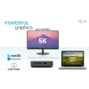 i-tec USB-C HDMI Dual DP dokkimisjaam toiteedastusega 100 W