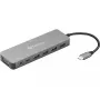 Sandberg USB-C 13-in-1 reisidokk, USB USB-C, 100 W toiteedastus, Ethernet 1000 Mbit/s