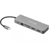 Sandberg USB-C 13-in-1 reisidokk, USB USB-C, 100 W toiteedastus, Ethernet 1000 Mbit/s