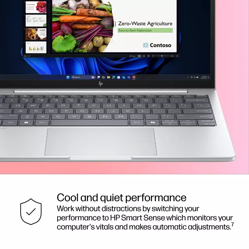 HP EliteBook 8 G1i AI PC Intel Core Ultra 7 255U sülearvuti 33,8 cm (13,3 tolli) WUXGA 32 GB LPDDR5x-SDRAM Wi-Fi 7 (802.11be) Windows 11 Pro