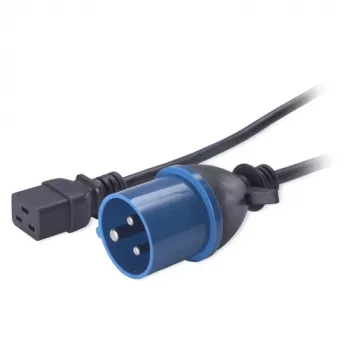 APC toitejuhe, C19 kuni IEC309 16A, 2,5 m