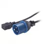 APC toitejuhe, C19 kuni IEC309 16A, 2,5 m
