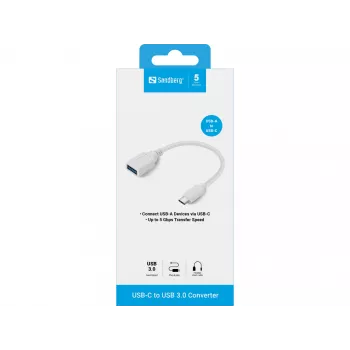 USB-C - USB 3.0 adapter Sandberg 136-05