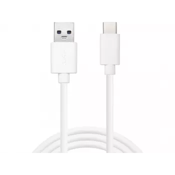 Sandberg USB-C 3.1 USB-A 3.0 2M, 2 m, USB C, USB A, USB 3.2 Gen 1 (3.1 Gen 1), Isane/Isane, Valge