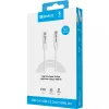 Sandberg USB-C>C USB 3.1 G2 100W 2M kaabel, valge