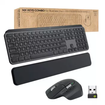 Klaviatuuri ja hiire komplekt Logitech MX Keys Combo for Business Gen 2