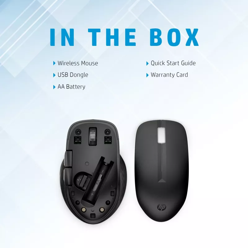 Hiir HP 435 Multi-Device Wireless RF Wireless + Bluetooth
