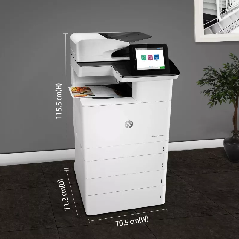 HP Color LaserJet Enterprise MFP M776dn, Laser, värviprintimine, 1200 x 1200 DPI, A3, otseprintimine, must, valge
