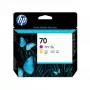 HP 70 magenta ja Kollane DesignJet Prindipea