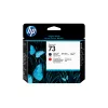 HP 73 Mattmust ja kromaatiline punane DesignJet prindipea