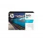 HP 843C 400 ml tsüaan PageWide XL tindikassett, tsüaan, 1 tk