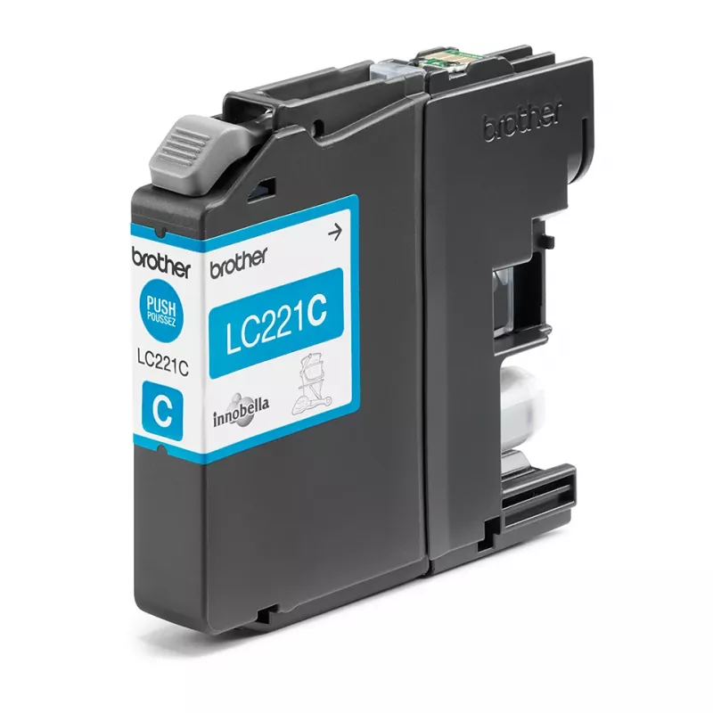 Cartridge Brother LC-221C Blue Ink 260 lehekülge DCPJ562DW MFCJ480DW