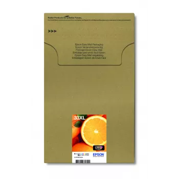 Epson oranžs Multipack 5-värviline 33XL Claria Premium Ink EasyMail