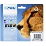 Epson Multipack 4-värvilist T0715 DURABrite Ultra tint, must, tsüaan, magenta, kollane, 7,4 ml, 5,5 ml, 1 tk, mitmikpakend
