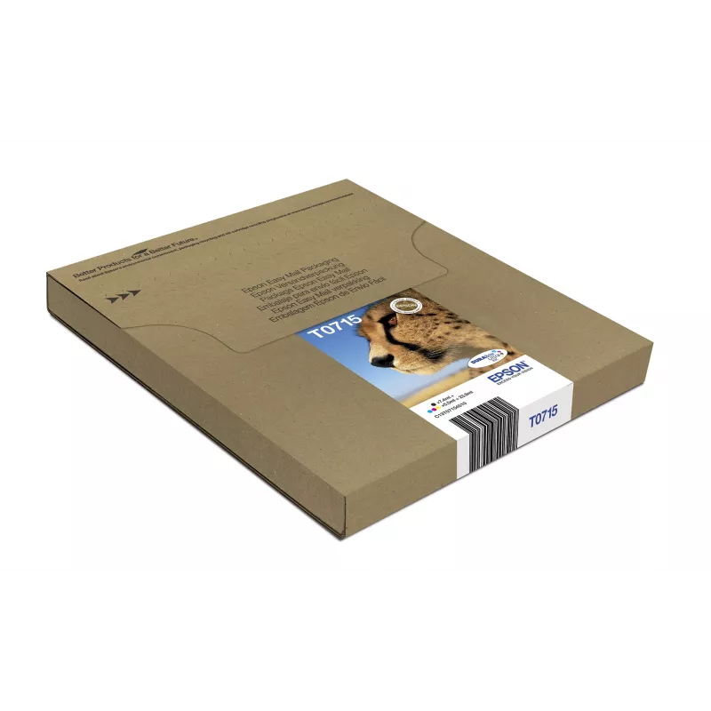 Epson Multipack 4-colours T071 EasyMail, standardmaht, must, tsüaan, magenta, kollane, 7,4 ml, 5,5 ml, 1 tk, mitmikpakend