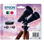 Epson Multipack 4-värvi 502 tint, standardtootlus, must, tsüaan, magenta, kollane, 4,6 ml, 3,3 ml, 1 tk, 210 lehekülge