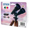Epson Multipack 4-värvi 502 tint, standardtootlus, must, tsüaan, magenta, kollane, 4,6 ml, 3,3 ml, 1 tk, 210 lehekülge